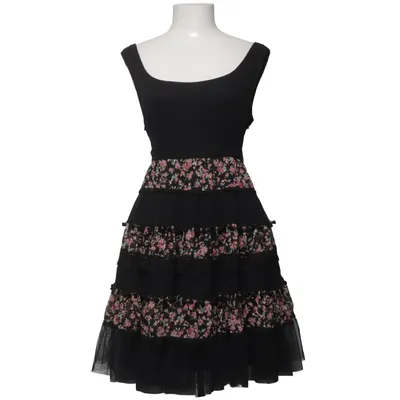 Dress (Black, Multicolored) from Yumi Cotton, Polyester