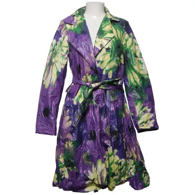 Regnkappa (Lila, Grön, Gul) från Desigual Bomull, Polyester, Polyuretan