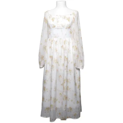 Maxikjole (Hvid, Flerfarvet) fra Shein Polyester