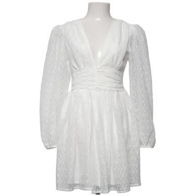 Robe (Blanc) de Double Crazy Élasthane, Polyester