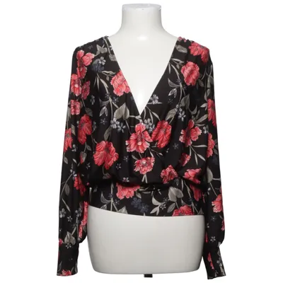 Omlottopp (Svart, Flerfärgad) från Happy Holly Elastan, Polyester