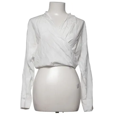 Blouse portefeuille (Blanc) de Akira Polyester, Viscose