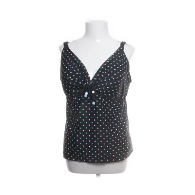 T-shirt de natation (Noir, Turquoise) Polyamide