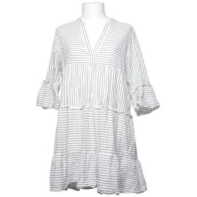 Klänning (Vit, Grön) från Vero Moda Ekologisk bomull