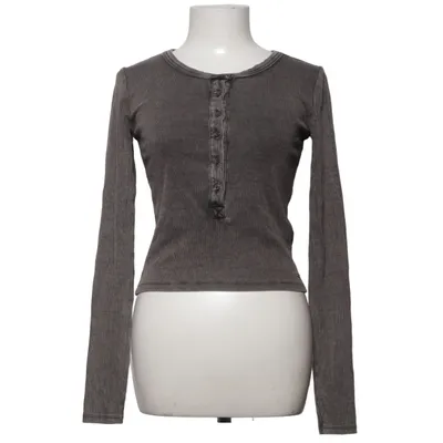 Henley shirt (Grijs) van Pacific Republic Katoen, Elastaan