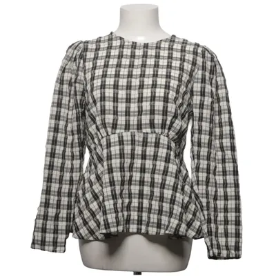 Bluse (Schwarz, Weiß) von Nobody's Child Baumwolle, Nylon, Polyester