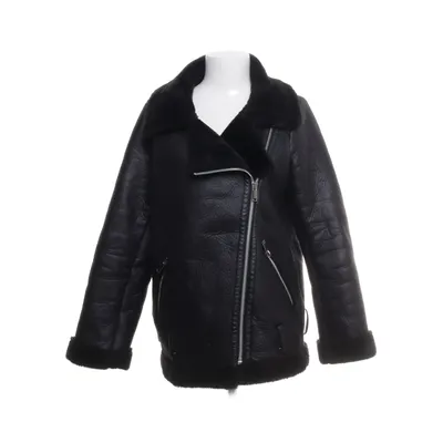 Shearlingjakke (Sort) fra NA-KD Polyester
