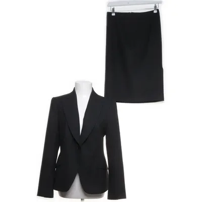 Mantelpak (Zwart) van Zara Woman Elastaan, Polyester