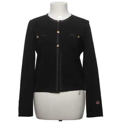 Cardigan (Black) from Busnel Merino wool