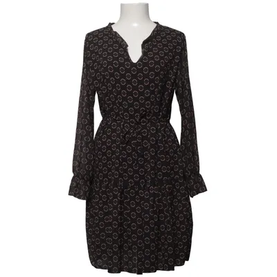 Robe (Noir, Beige) de Zauberstern Viscose