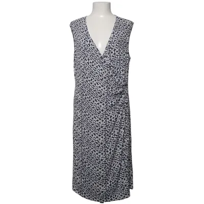 Kjole (Blå, Hvid) fra Shape Elastan, Viscose