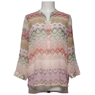 Blouse (Green, Purple, Multicolored) from Ilse Jacobsen Hornbæk Polyester