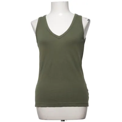 Tank Top (Green) from Flash Basic Cotton, Elastane