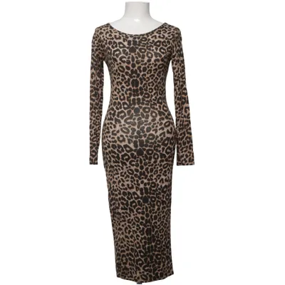 Robe longue (Marron, Noir) de Buzy Collection Élasthane, Viscose