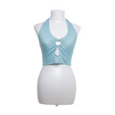 Halter neck top (Blue) from Primark