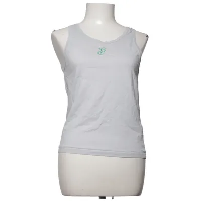 Tank Top (Gray) from Ganni Elastane, Organic cotton