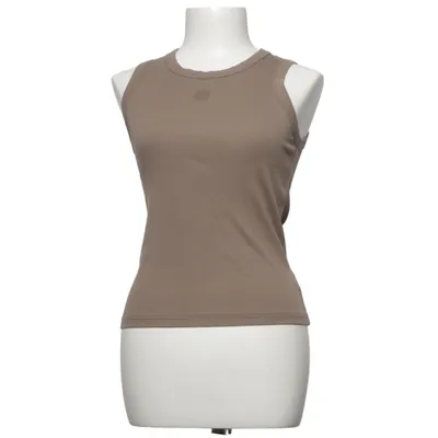 Tanktop (Bruin) van Echo Katoen, Elastaan, Viscose