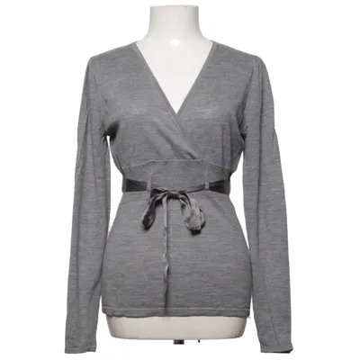 Wrap cardigan (Gray) from Josephine & Co Cotton, Elastane, Silk, Wool