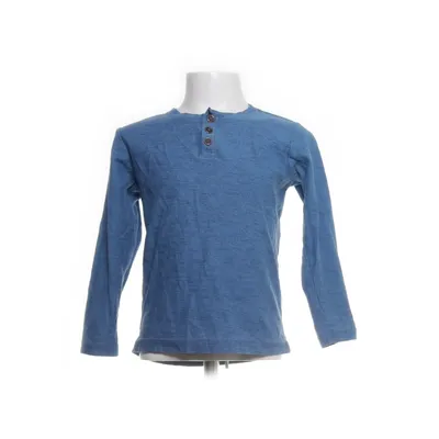 Henley shirt (Blauw) van Kids Katoen, Polyester