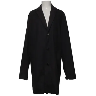 Manteau (Noir) de RVLT Revolution Polyester, Laine