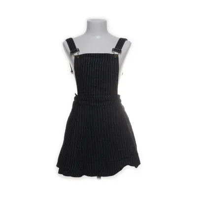 Dungaree dress (Black, White) from Jawbreaker Cotton, Elastane
