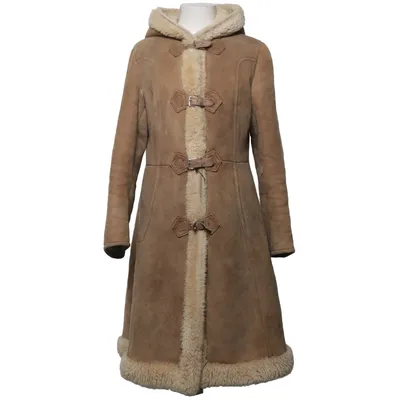Shearlingjacka (Beige) från Friitala