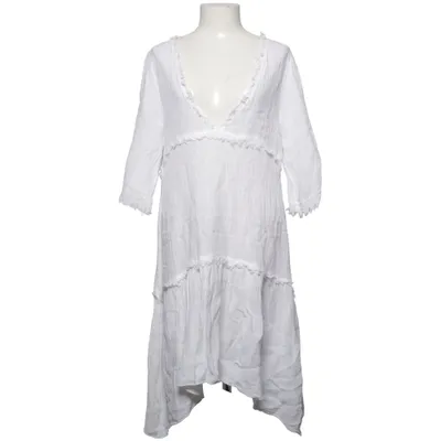 Dress (White) from Bohemiana Cotton, Linen