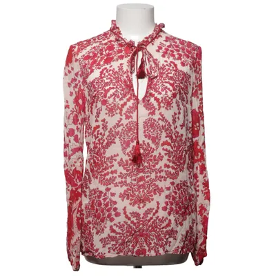 Bluse (Pink, Rød, Flerfarvet) fra Twinset Acetat, Bomuld, Viscose
