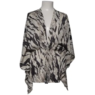 Wrap top (Black, White, Gray) from Frontrow Polyester