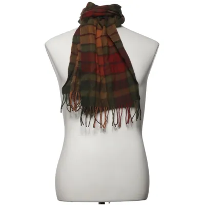 Scarf (Green, Brown, Red) from Gloverall Wool
