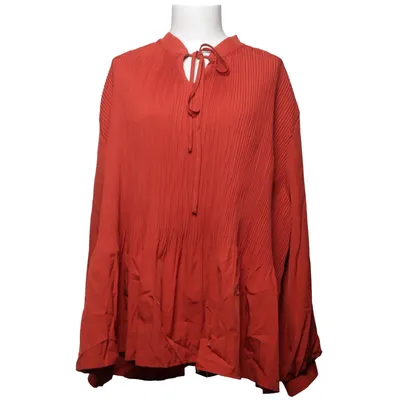 Blus (Röd) från Zanzea Collection Elastan, Polyester