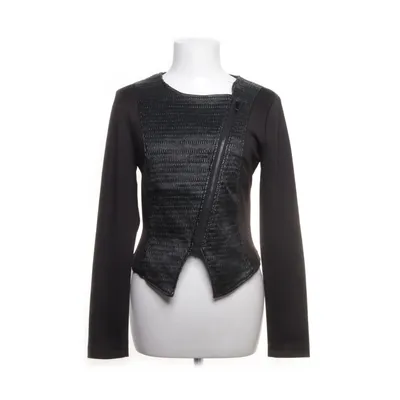 Bikerjakke (Sort) fra Amisu Elastan, Polyester