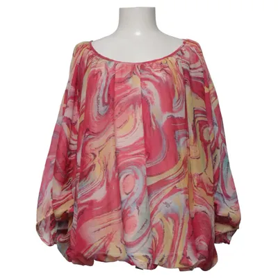 Blouse (Rose, Jaune, Multicolore) de By Carima Polyester