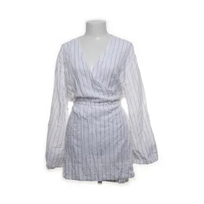 Blouse portefeuille (Blanc, Noir) de H&M Lin, Viscose