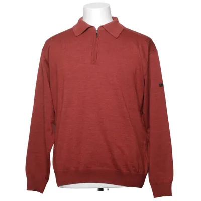 Sweater (Red) from Hajo Acrylic, Cotton, Merino wool
