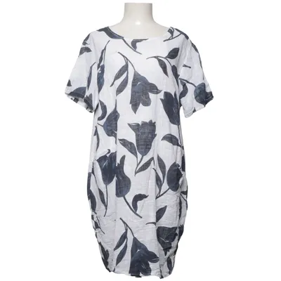 Dress (White, Blue) from Mariella