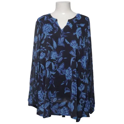 Blouse (Blauw, Zwart) van Zhenzi