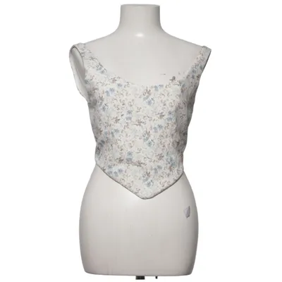 Tank Top (White, Blue, Brown) from Sndys Cotton, Polyester
