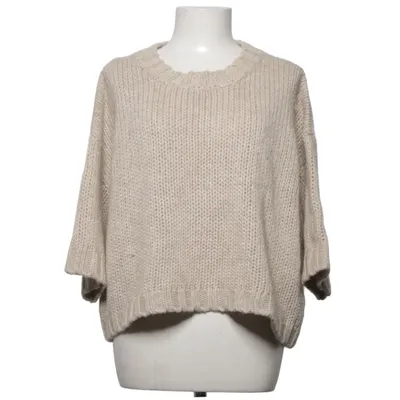 Strickpullover (Beige) von Line of Oslo Acryl, Alpakawolle, Metallfaser, Polyester