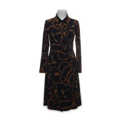 Robe chemise (Noir, Multicolore) de Flash Woman Élasthane, Polyester