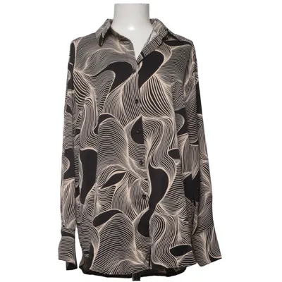 Shirt (Black, Beige) from Voyelles Polyester