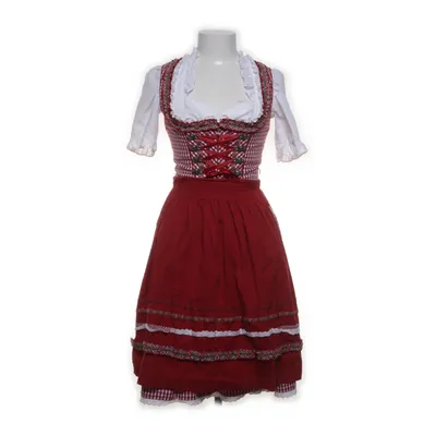 Dirndl (Rød, Hvid) fra Krüger Madl Bomuld
