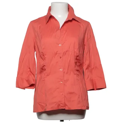 Blouse (Oranje) van Selection by s.Oliver Katoen, Elastaan, Polyamide