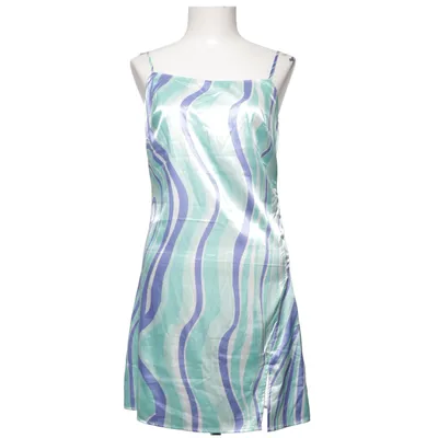 Robe (Bleu, Vert, Blanc) de May Polyester