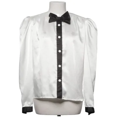 Blus (Vit, Svart) från Jennifer Collection Polyester