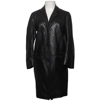 Läderkappa (Svart) från Mexx Women Skinn, Polyester