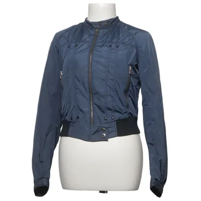 Bomber jacket (Blue) from J.Lindeberg Denim Cotton, Polyamide