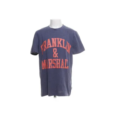 T-shirt (Blå) från Franklin & Marshall Bomull, Polyester