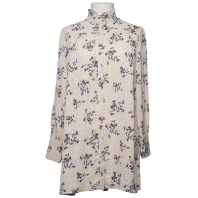 Bluse (Beige, Blå, Flerfarvet) fra Voyelles Polyester