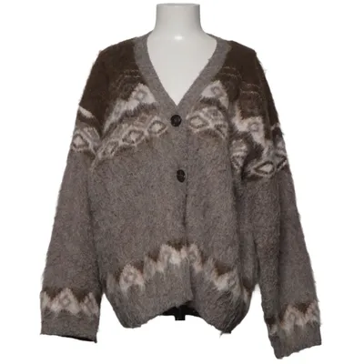 Cardigan (Marron, Gris, Multicolore) de Zara Acrylique, Élasthane, Polyester